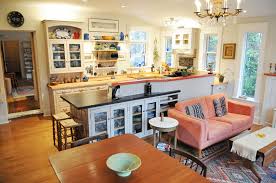 open concept floor plan simple kitchens