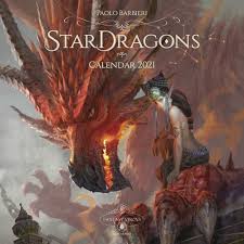 Paolo Barbieri Stardragons Calendar 2021 Calendar Paolo Book Dragon