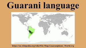 The traditional range of the guaraní people is in. Guarani Language Youtube