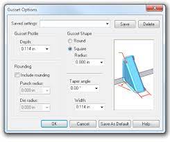 Secondary Sheet Metal Features Louvers And Gussets Solid Edge