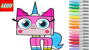 Unikitty coloring book is an educational coloring game devote with both boys & girls who love to free coloring book for boys and girls. Unikitty Show Coloring Book Pages Lego Colouring Rainbow Splash Youtube