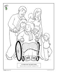 Love Centered F H E With Free Printables Fab N Free Lds Coloring Pages Coloring Pages Family Coloring Pages