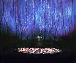 2023 soll jay scheib richard wagners mit ihm kommt augmented reality auf die bühne in bayreuth: Parsifal 2 Aufzug 2 Bild 1963 Wieland Wagner Buhnenphoto Scenic Design Bayreuth Visual Journal