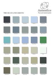Autentico Blue Green Colour Chart In 2019 Paint Color
