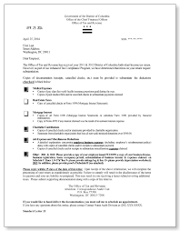 A letter of appointment is a written offer of a specified position in an organization. Washington Dc Tax And Revenue Standard Letter 21 Sample 1