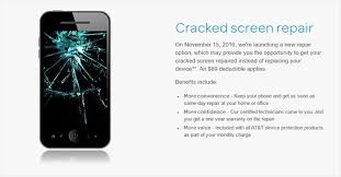 Maybe you would like to learn more about one of these? At T Will Fix Cracked Screens On Some Smartphones Here S How It Works Slashgear
