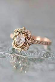 Antique Filigree Oval Diamond Heirloom Engagement Ring Vintage Wedding Jewelry Antique Engagement Rings Vintage Engagement Rings
