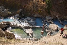 Not so much a defined hike on a designated trail as a perfect spot to walk in many directions, primarily alongside the river. Hot Springing With Babies And Toddlers Hike It Baby