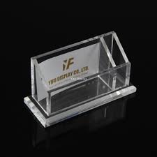 Personalized business card holder, leather bifold credit card case, customized business card holders with embossed initials, slim card case. Free Shipping Acrylic Business Card Display Clear Acrylic Business Name Card Holder Stand With Pen Stand Card Display Stand Acrylic Pen Display Standstand Holder Aliexpress