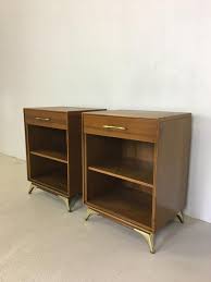 Complete your bedroom with nightstands and bedside tables that offer a convenient perch for a lamp, alarm clock and reading material. Mid Century Modern Pair Of Rway Mahogany Bedside Tables By Retrocraftdesign From Retrocraft Design Of Concord Ma Attic