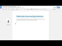Type Edit And Format With Your Voice In Docs No Keyboard Needed Free Technology Voice Type Educational Technology