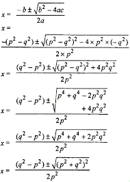 When r is chosen to have the value of 2 (r = 2), this equation would be recognized in cartesian coordinates as the equation for the circle of radius. Using Shridhar Acharya Formula Solve The Following Quadratic Equations P 2x 2 P 2 Q 2 X Q 2 0 Sarthaks Econnect Largest Online Education Community