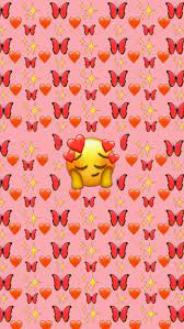 Red Emoji Background Papel De Parede Emoji Planos De Fundo Wallpapers Bonitos