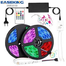 Tiktok Light Led Strip Lights Smart Phone App Controlled Waterproof Light Strip Kit 5050 Led Lights Sync To Music 5m 10m 15m 20m Led Strips Aliexpress