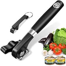 These utensils feel more natural to grasp and are easy to hold and use. Buy Can Opener Kitchen Safety Manual Can Opener For Restaurant No Sharp Edges Can Opener For Arthritis Camping Can Opening Tool Side Cut Manuel Can Opener Hand Held Smooth Edge Can Opener