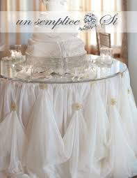 Cinderella Tischrock Chiffon Und Strass Broschen Etsy Table Skirt Head Table Wedding Wedding Cake Table