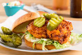 All white meat, spicy sweet slaw, aged white cheddar spread. Nashville Hot Spicy Fried Chicken Sandwich Recipe Food Channel