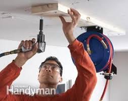 Air Hoses Install A Retractable Air Hose Reel Hose Reel Retractable Hose Compressor Hose