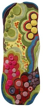 Angela adams june area rug is a classic geometric with a modern twist. Angela Adams Garden Area Rug Designer Natural Handmade Rugs Handmade Area Rugs Rug Design Hip Decor