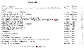 Design by 123 free vectors. Revised Academic Calendar For Spring 2021 Umass