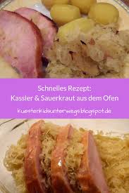 Schnelles Rezept Kassler Und Sauerkraut Aus Dem Ofen Kassler Mit Sauerkraut Rezepte Kochen Und Backen Rezepte