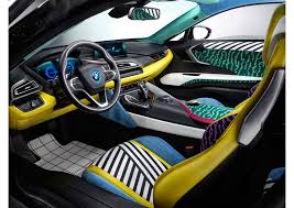 Bmw Garage Italia Customs Pay Hommage To The Memphis Group From 1980s Bmw I8 Bmw I3 Covering Voiture