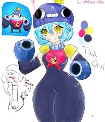 Отметок «нравится», 2,209 комментариев — brawl stars (@brawlstars) в instagram: Female Tick Brawl Stars Gijinka Human Milye Risunki Igrovye Arty Fan Art