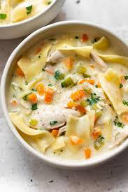 This Easy Homemade Creamy Chicken Noodle Soup Is Simple And Delicious It S The Best Thing To Warm In 2020 Creamy Chicken Noodle Soup Soup Recipes Creamy Chicken Soup