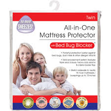 Original Bed Bug Blocker Zippered Mattress Cover Protector Walmart Com Mattress Protector Bed Bugs Mattress Covers