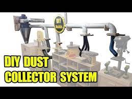 1782 Diy Dust Collector System With Homemade Blast Gates And Automatic Start X2f Stop Function Yo Dust Collection System Dust Collector Diy Dust Collector