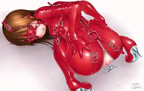 Anime latex bondage hentai