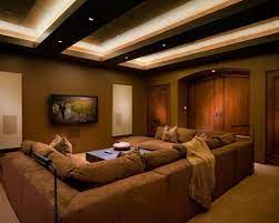 Home Theater Design Ideas Pictures Remodel And Decor Media Room Design Small Room Design Interior Design
