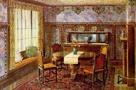 Choosing authentic colors & patterns for a vintage home from the 1910s. Vintage Home Wall Decor From The 1910s With 40 Different Room Examples To Inspire Click Americana