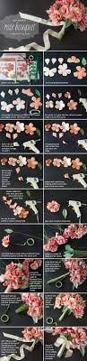 Keep all flowers in big buckets too! Flower Bouquet Making With Paper Sablon