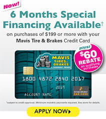 Cfna is the bank that gives you the power to purchase the tires and service you need today. Mavis Tire Financing Options Mavis Discount Tire