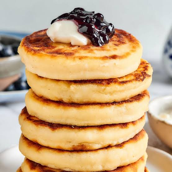 High Protein Cottage Cheese Pancakes
