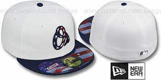 Baltimore Orioles Stars N Stripes White Navy Hat By New Era Navy Hats New Era All Mlb Teams