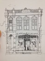 Old Shop Lot At Kajang Painting Art Will Smith