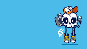 Find the best pop art background on wallpapertag. Pop Art Skeleton Cartoon Wallpaper And Background Image 1600x900