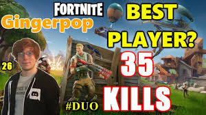 The flipside is you could be dying plenty of times at the hands of more. 4 Gingerpop Top 10 Fortnite Players Online Babbletop