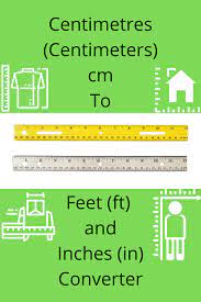 Remember that there is a equivalence between feet and inch. Centimetres Cm To Feet Ft And Inches In Converter Cm To Inches Conversion Inch Feet Converter
