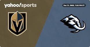 Vegas Golden Knights @ Utah Mammoth: Live game updates, stats, play-by-play