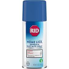 Rid Home Lice Treatment Spray For Lice Bed Bugs Amp Dust Mites 5 Oz Walmart Com Walmart Com