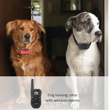 Collier de dressage à ultrason, spray ou impulsion électrique. Wolfwill Collier De Dressage Etanche Rechargeable Pour Chiens Collier Anti Aboiement Electrique D Une Portee D Dog Training Dog Training Collar Training Collar