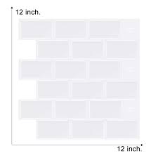 Check spelling or type a new query. 3d Peel And Stick Wall Sticker Self Adhesive Tile White Glass Subway Tile Backsplash Kitchen Tile Home Decor Mosaic Wall Tile Wall Stickers Aliexpress