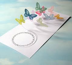 Butterfly Card Spiral Pop Up Butterfly 3d Card Handmade Etsy Butterfly Cards Clever Christmas Cards Card Craft