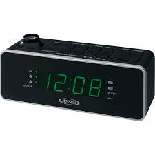 This clipart image is transparent backgroud and png format. Best Buy Jensen Am Fm Dual Alarm Clock Radio With Projection Jcr 235