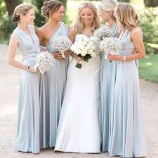 Mismatched Pale Blue Long Cheap Custom Bridesmaid Dresses Online Wg315 Wedding Bridesmaid Dresses Pastel Blue Wedding Bridesmaid Dresses