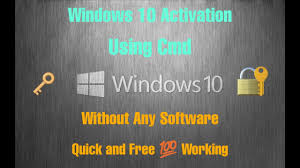 Activate windows 10 without using any software. How To Activate Windows 10 Product Key Using Cmd Free Without Any Third Party Software Youtube