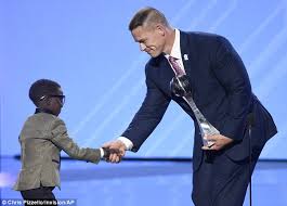 Currently we don't have enough information about his family. Michelle Obama Honors Special Olympics Founder At Espys Daily Mail Online